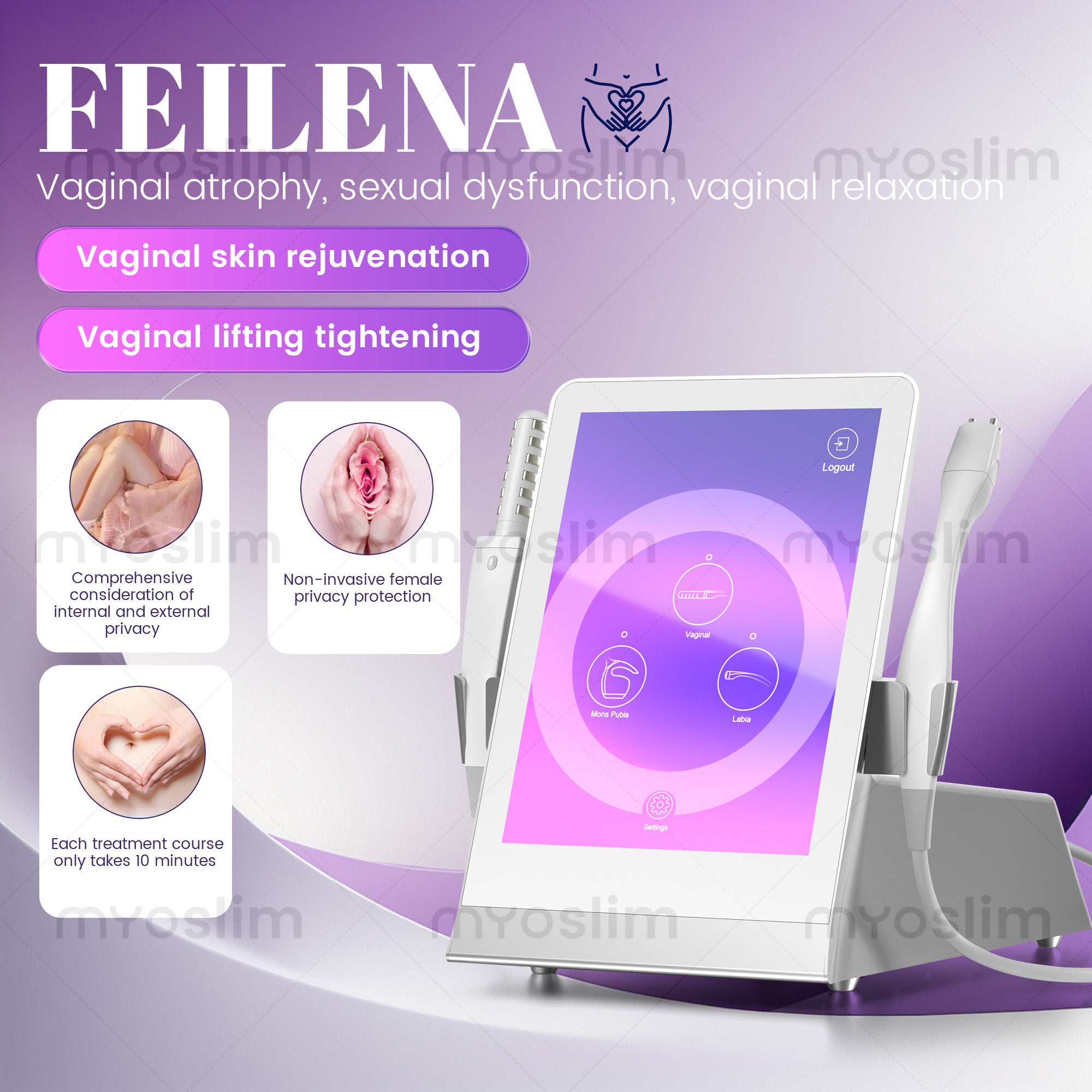 Professional Vaginal Tightening Machine Women Private Care Vagina Rejuvenation Beauty Equipment Beauty Salon Exclusive