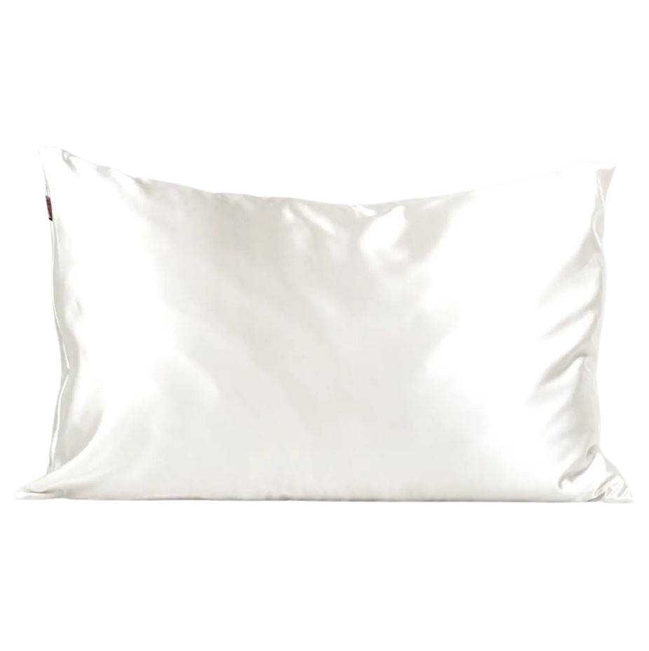 Satin Pillowcase - Standard-Queen - Ivory