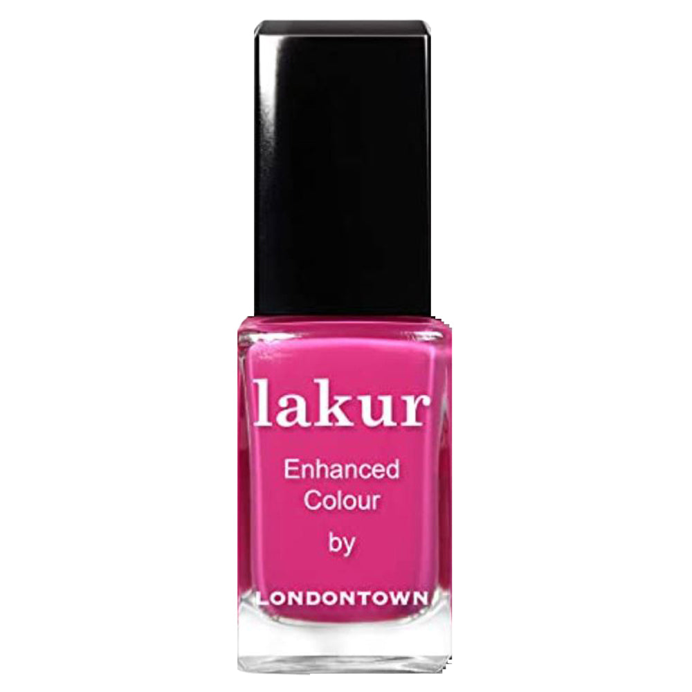 Lakur - Enhanced Colour Nail Polish - Summer Fling (shocking pink)