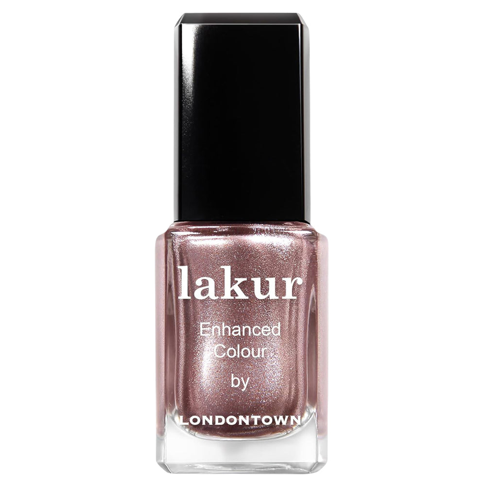 Lakur - Enhanced Colour Nail Polish - Kissed by Rose Gold (metallic rose gold)
