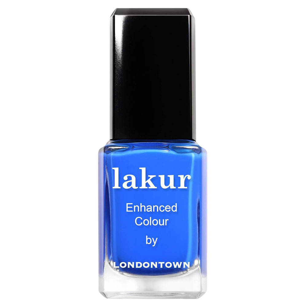 Lakur - Enhanced Colour Nail Polish - Iconic (electric blue)