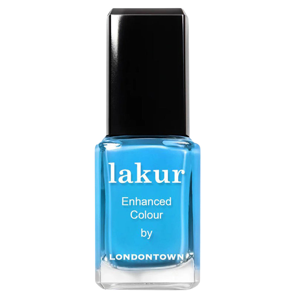 Lakur - Enhanced Colour Nail Polish - Cabana Boy (neon blue)