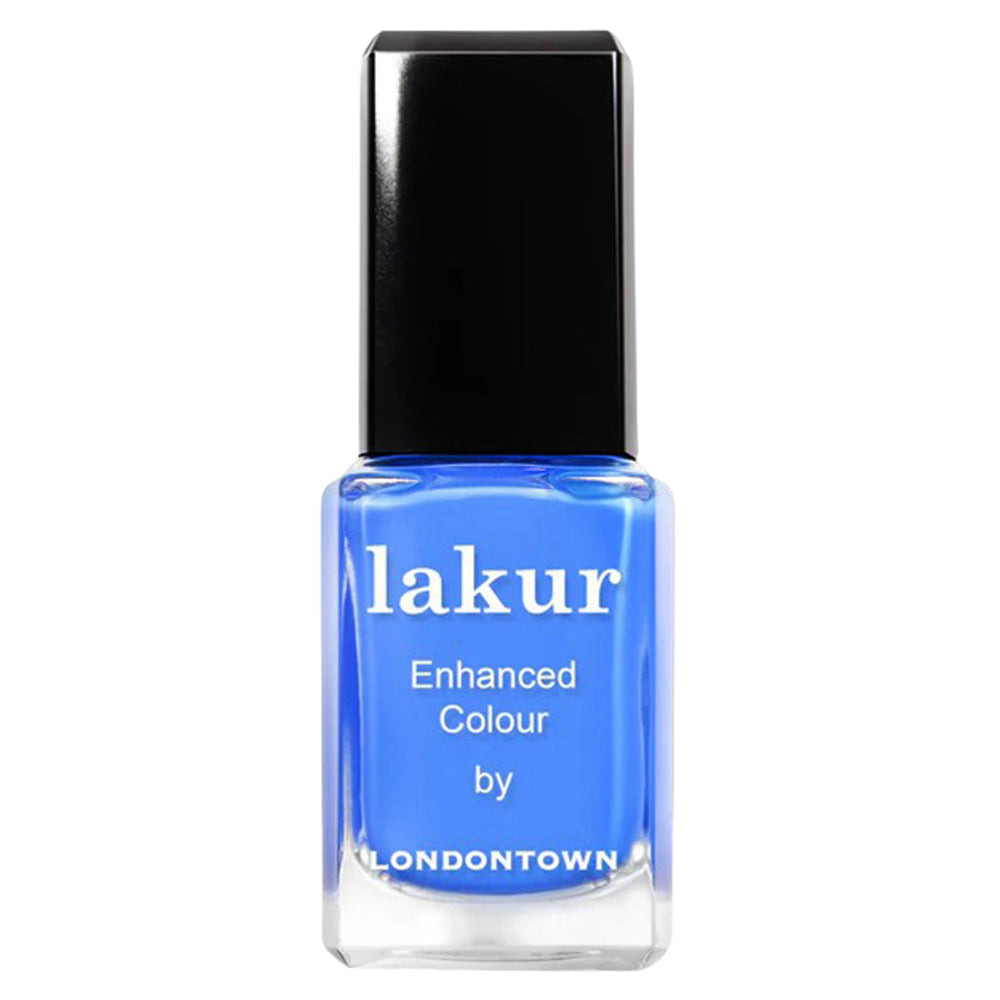 Lakur - Enhanced Colour Nail Polish - Poolside Dream (A medium azure)