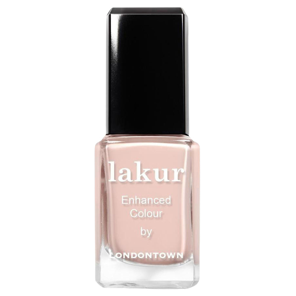 Lakur - Enhanced Colour Nail Polish - Uncovered (perfect mix of beige, cream, and pink)