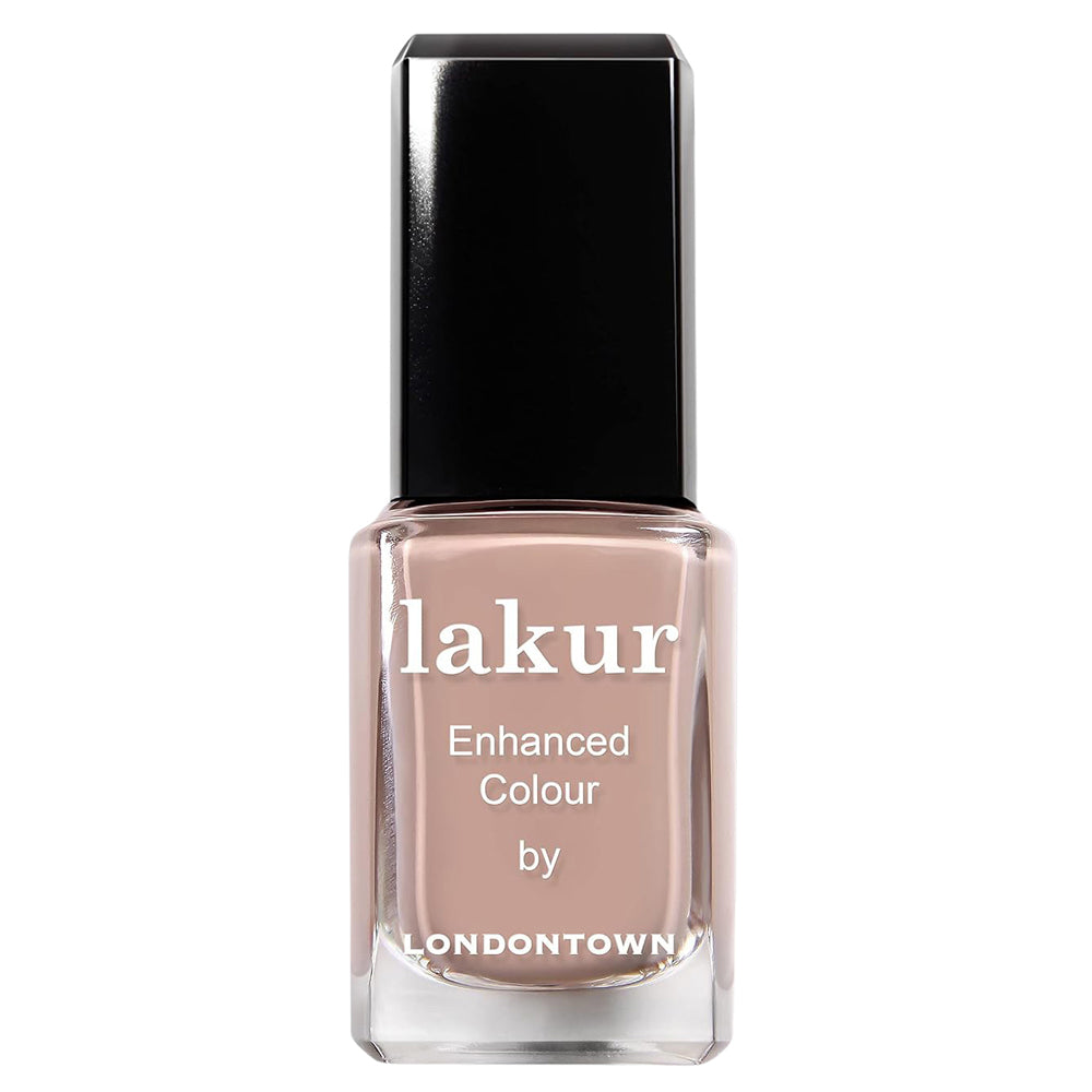 Lakur - Enhanced Colour Nail Polish - Cafe Au Lait (creamy taupe)