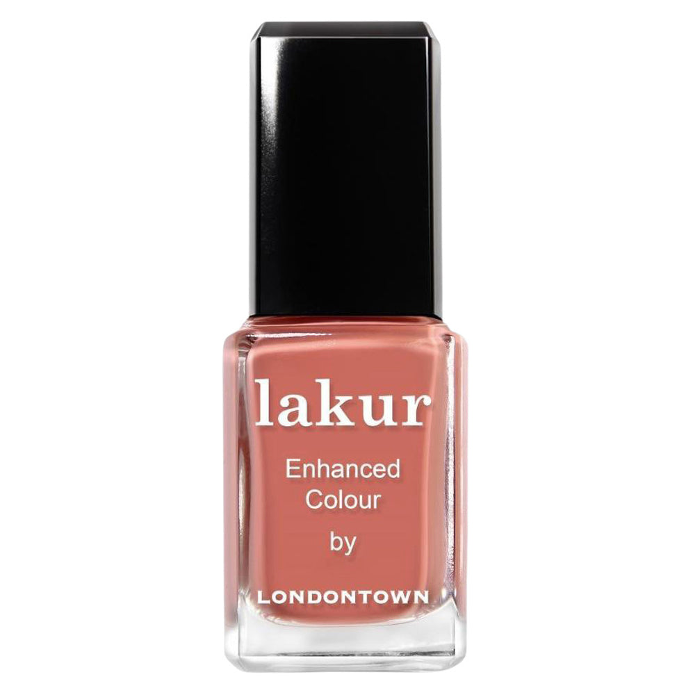 Lakur - Enhanced Colour Nail Polish - Cactus Coral (dusty coral)