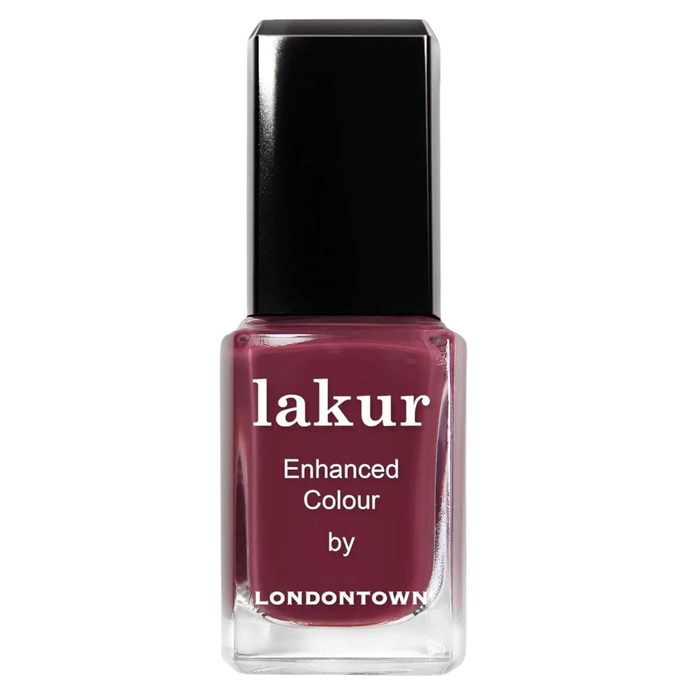 Lakur - Enhanced Colour Nail Polish - Fig Jam (rich and ripened mauve-tinged purple)