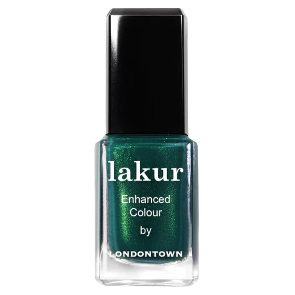 Lakur - Enhanced Colour Nail Polish - Mistletoe (emerald shimmer)