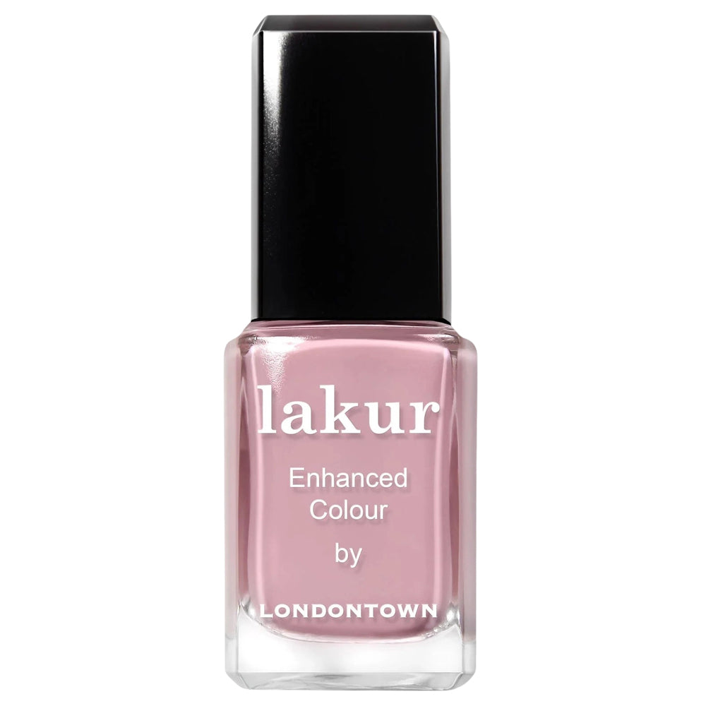 Lakur - Enhanced Colour Nail Polish - Berry Nude (dreamy, delectable blend of blueberry and whipped cream)