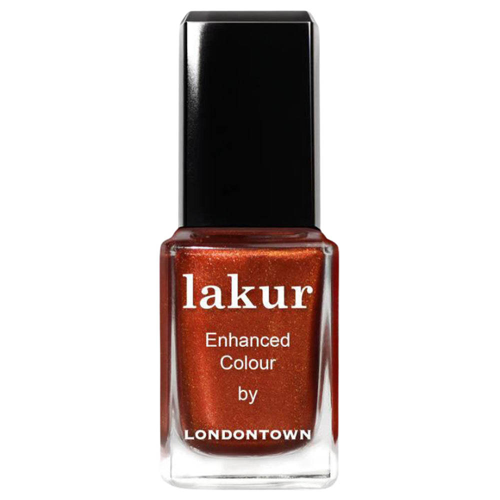 Lakur - Enhanced Colour Nail Polish - Posh Forever (metallic cinnamon)
