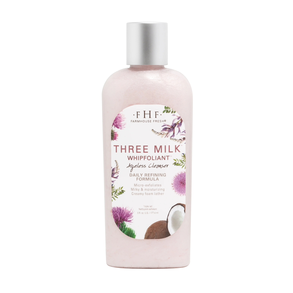 Three Milk Whipfoliant Ageless Cleanser