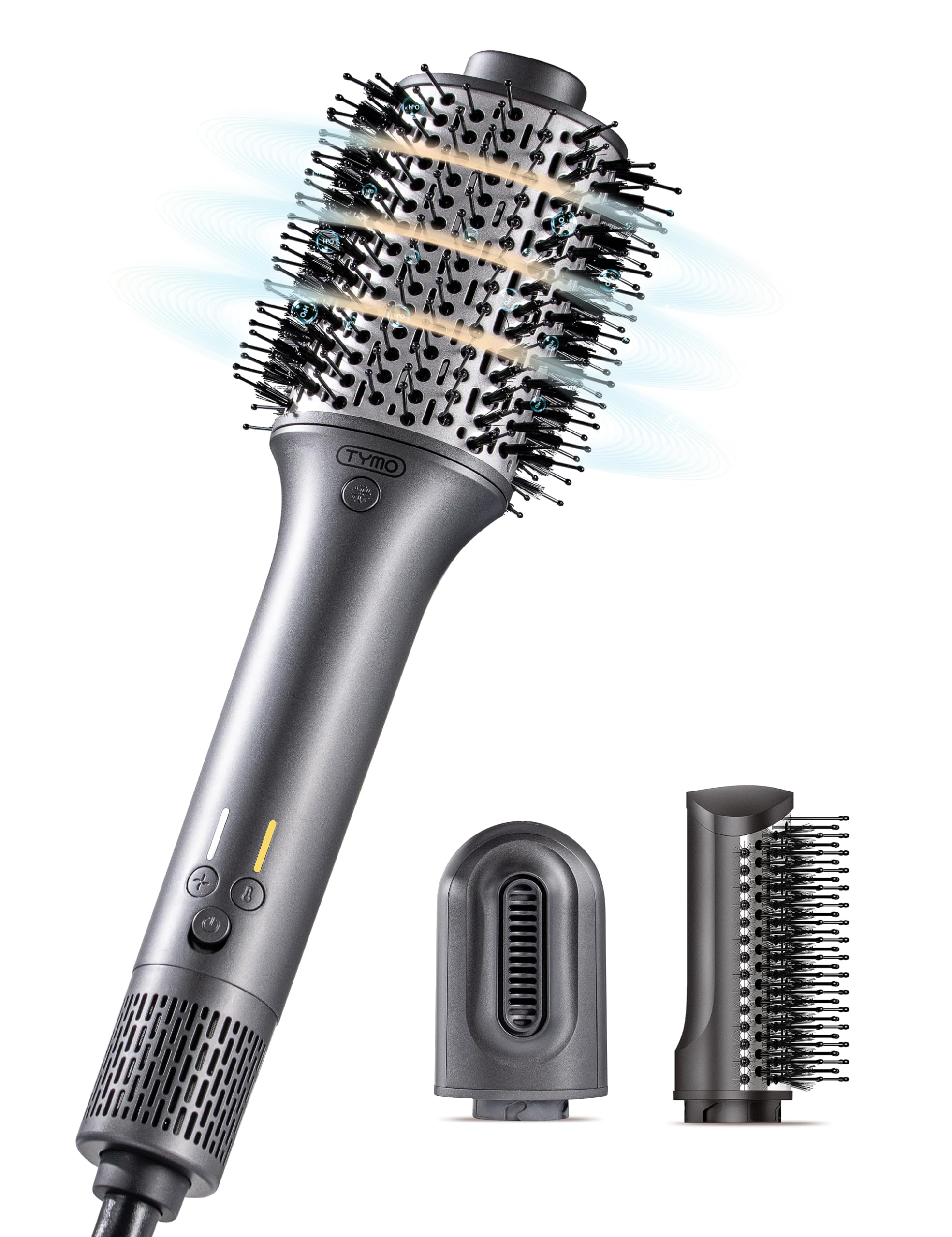 TYMO Hair Dryer Brush Blow Dryer Brush in One, Hot Air Brushes with 3 Barrels as Dryer Volumizer Straightener, Multi-Styler, 110,000 RPM High-Speed Mo