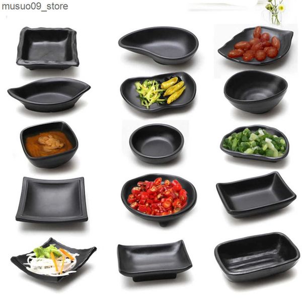 Decorative Plates 1 Piece Small Sauce Dip Bowl Snack Plate Holder Food Serving Tray Sushi Mustard Seasoning Dish Tableware Dipping Sauce Sup
