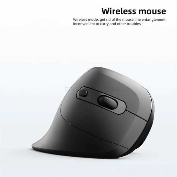 T27 Wireless Vertical Mouse 3200 DPI 2.4GHz Wireless Mouse Ergonomic Gaming Mouse Portable Mice For PC Laptop ComputerM240725