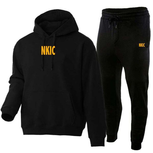 Hoodie Pants 2 Piece Sets Basketball Pullover Fashion Men&#039;s Clothing Sweatshirt Brand Tracksuit Women Men Sportswear Clothes