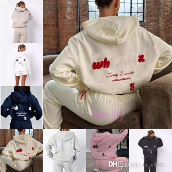Women Tracksuits Two Pieces Designer 2024 New Autumn Winter Hoodie Fashionable And Sporty Short Sleeved Pullover Shorts Set 7 ColoursLTLB