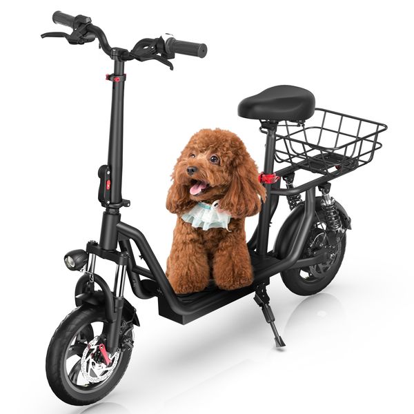 ISCOOTER I12 Scooter Electric UK Stock 500W 12 polegadas Scooter dobrável 7.5ah Scooter elétrico de chute de 35 km de 25 kmh-scooter com ce