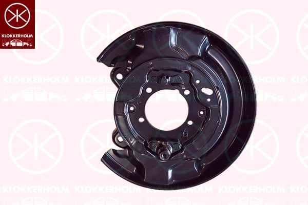 Splash Panel, brake disc KLOKKERHOLM 8163878