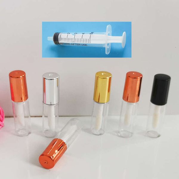 1.2Ml Lipgloss Empty Tubes Wholesale Bulk Cute Designs Lip Oil Gloss Labial Mini Lipstick Bottles Balm Container