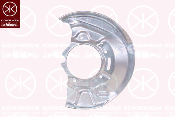 Splash Panel, brake disc KLOKKERHOLM 8168378