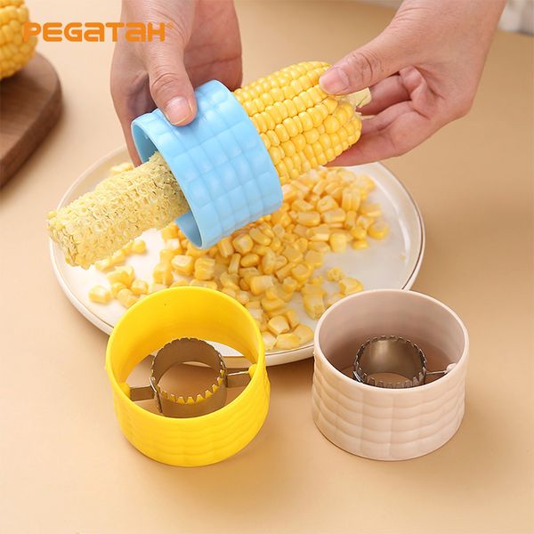 Bathroom Shees Corn peeler corn Stripper separator household Fruit Vegetable Cooking Tools practical kitchen supplies gadget thresher 230919
