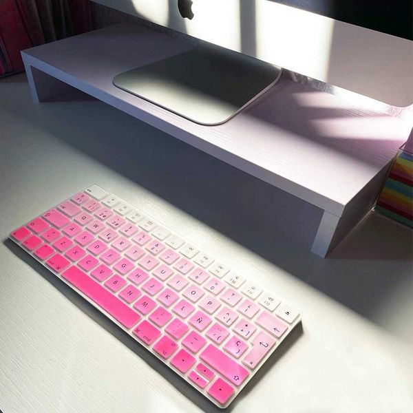 Keyboard Covers Spanish Magic Keyboard 2-Cover Silicone Protective Film for Magic Keyboard A1644 MQ5L2CH-A EU IMAC Keyboard Shell z0114