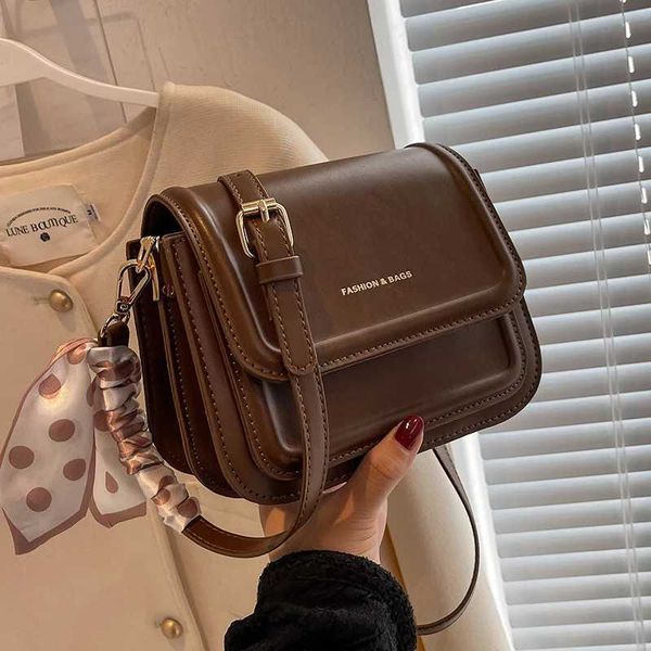 Leather Shoulder Bag Purse for Women - Fashion Crossbody Bags Underarm Bag Small Square Satchel HandbagC241216