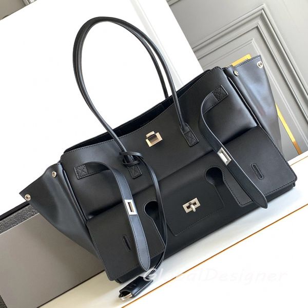 Bel Air designer large tote bag luxury women handbag men casual maxi bags soft calfskin leather mens black briefcase top high quality shoppe