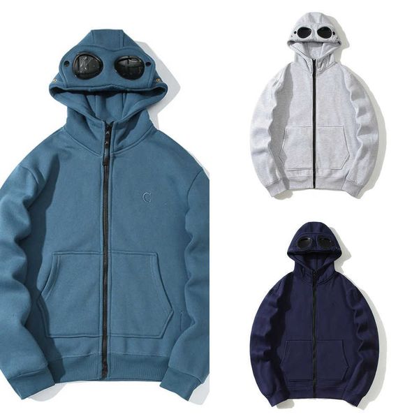Moletons masculinos moletons y2k Óculos de sol de inverno Capéu de zíper da jaqueta de zíper para masculino ABRAÇÃO HIP HIP HIP Brand Sports