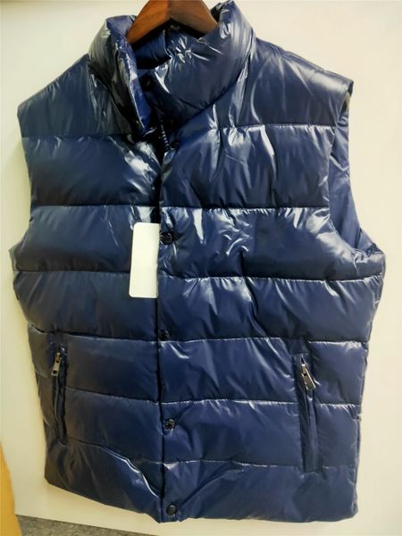 Designer Men Down Vest Thick White Duck Padded Jacket Fluffy Outerwear for Winter Keep Warm Parkas with Plus Size Options for Men Classic Ja