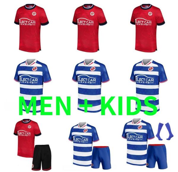 24 25 Reading FC Soccer Jerseys uniform HARTE EJARIA SHOREY BALLARD KNIBBS 2024 2025 Men Kids Kits football shirts equip adult