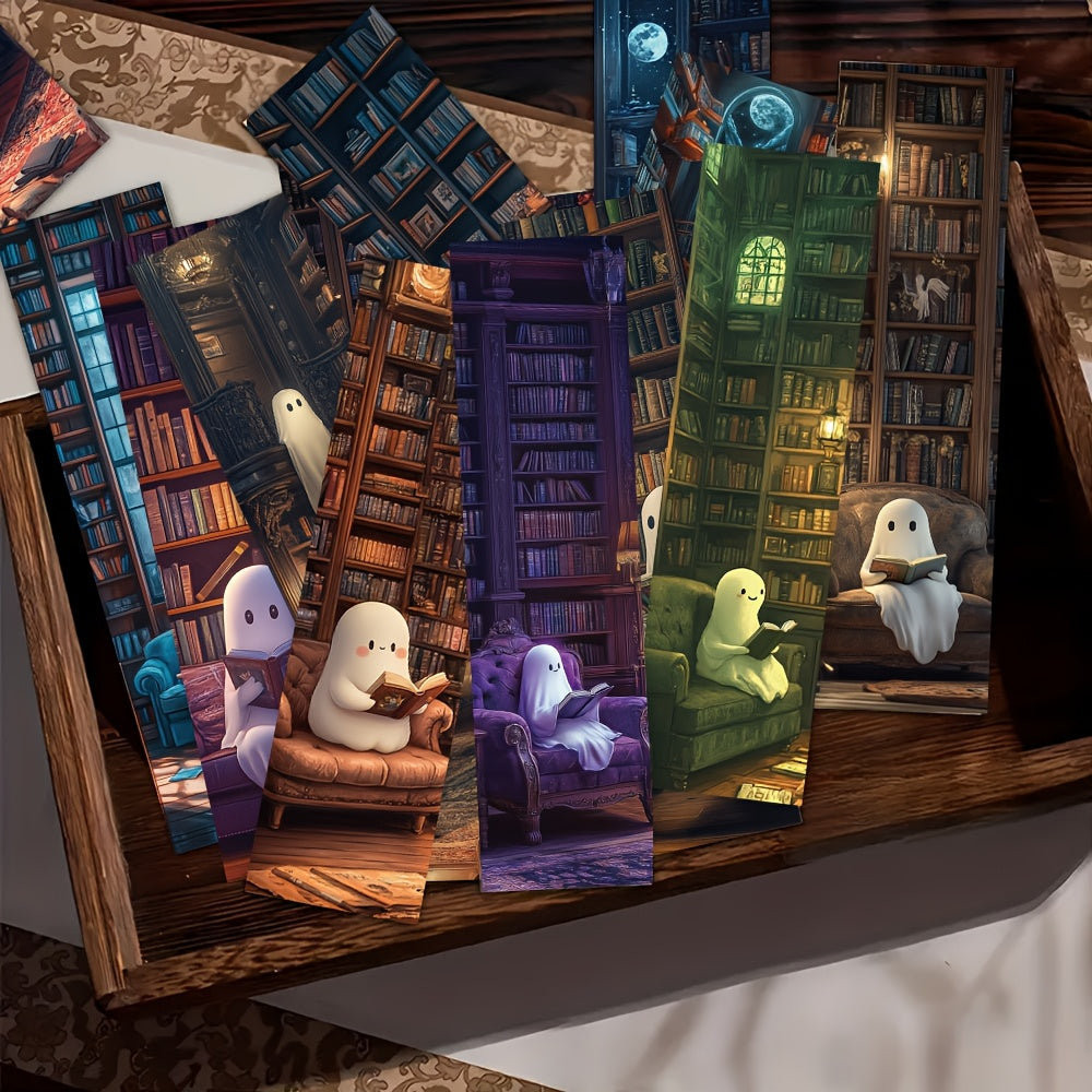 TEMU 30pcs Whimsyworks Reading Library Bookmarks, Literary Cute Set, Decorative Handbook Labeling Cards For Books And Gifts, Gifts