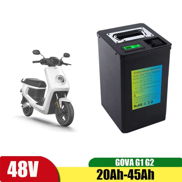 G1 G2 Electric Scooter Lithium Battery F2 48V 20Ah 25Ah 30Ah 35Ah 40Ah 45Ah Batteria + 5A Charger
