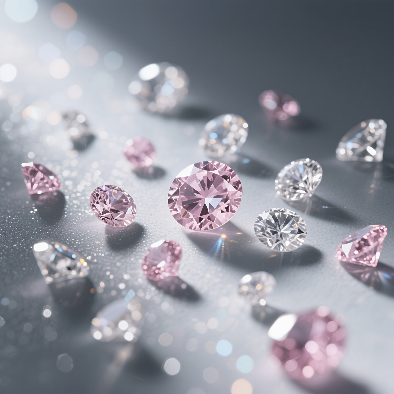 TEMU 1610pcs Artificial Diamonds For Crafts, Diamond Decorations Acrylic Diamond Table Crystals For Table For Vase Fillers, Wedding Bridal Shower