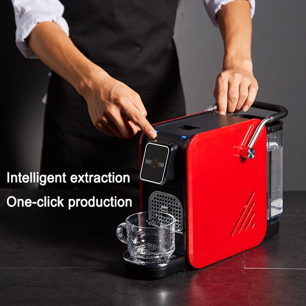 1400W All-in-one Coffee Machine Professional Espresso Maker with Grinder for Cappuccino Americano Kitchen Appliances