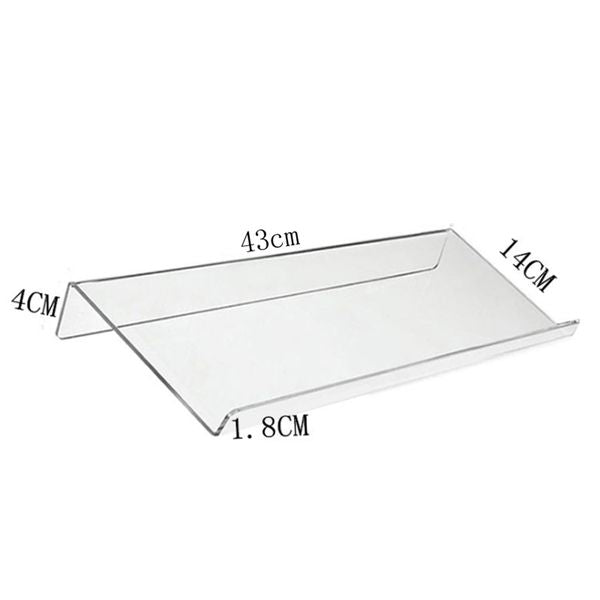 Office Home Computer Keyboard Tilted Ergonomic Holder Acrylic Heighten Computer Keyboard Stand Home Office Supplies