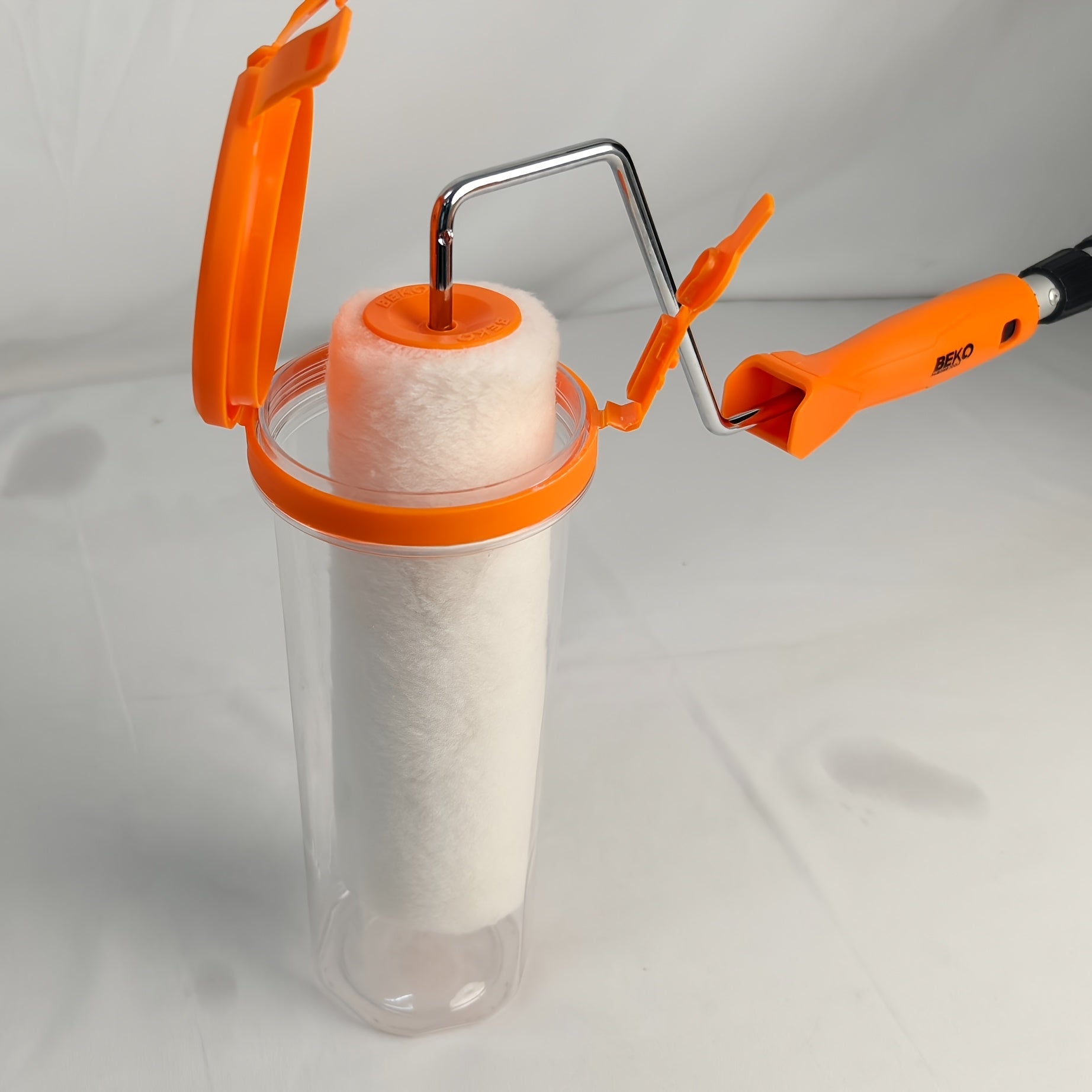 TEMU Reusable Moisturizing No-wash Paint Roller Set-14 Days-9-inch High-efficiency Smooth Roller-broom-quick Flat Mop-not Falling-high Absorbency -