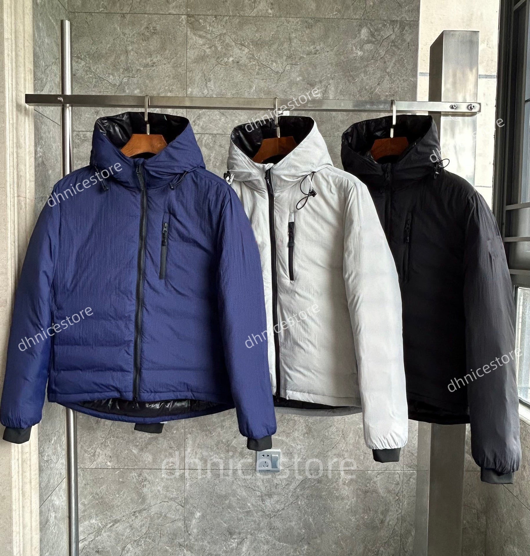 10A Mens Down Jacket Winter jackets Stand Collar Designer Jackets Parka Man Lodge Jacket Hooded Outerwear Warm Coat Outdoor Windproof Coats for Male