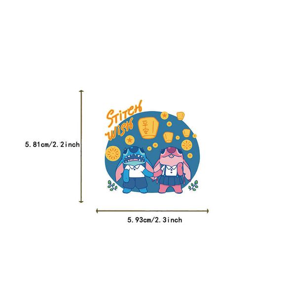 40 sheets-set of cartoon cute creative stickersgraffiti personalized DIY lagenotebook waterproof stickers