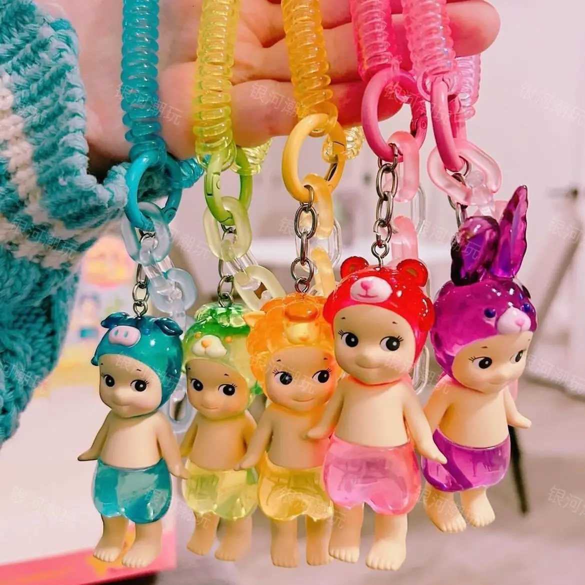 Candy House Keychain Angel Puppy Sky Series makes Sunny Doll Blind Box Backpack Doll Pendant S250709