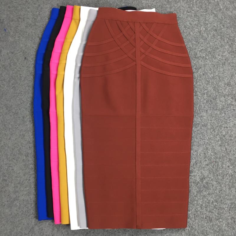 women lady long skirt fashion bandage bodycon office OL formal skirts brife designer outfits high quality factory wholesale YS2190