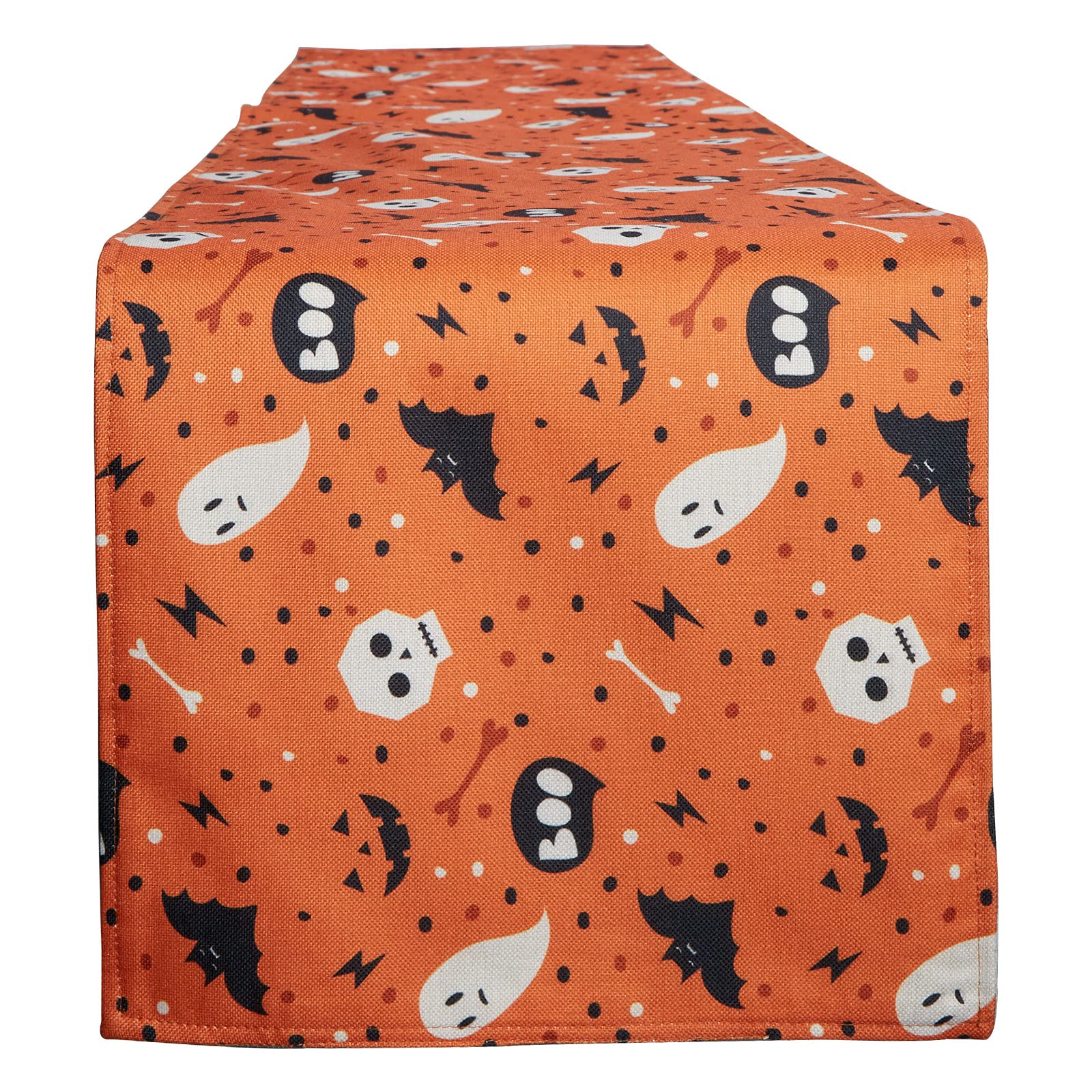 Garvee Halloween Table Runner Tablecloth for Halloween Holiday Dining Tabletop Decorations ,13x87Inch