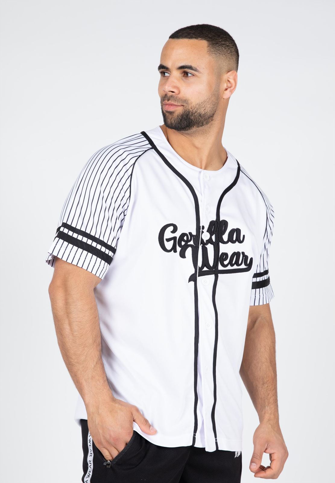 82 Baseball Jersey - White - S