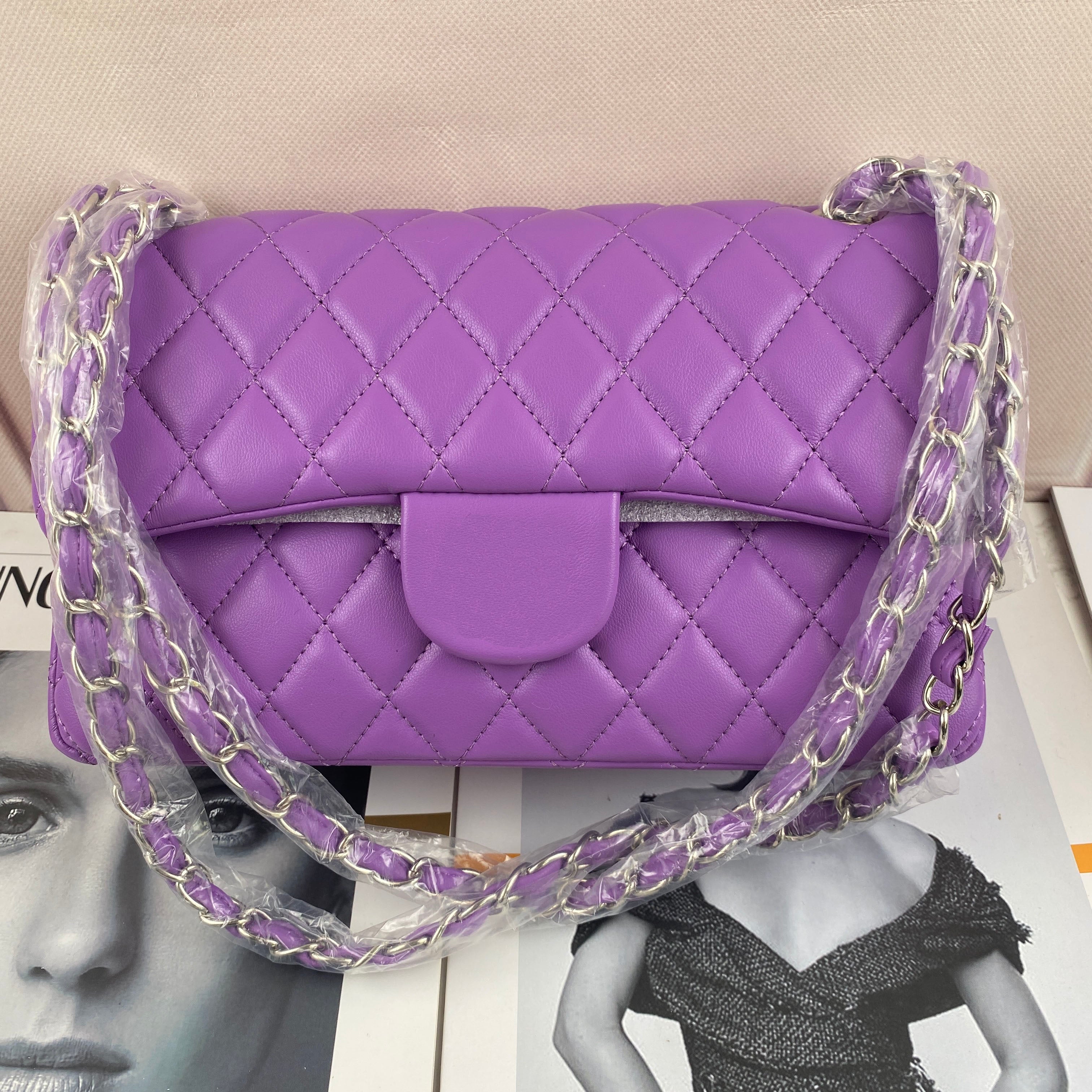 Designer High Quality Ladies Handbag Shoulder Bag Diamond Pattern Lamb Leather Chain Bag Classic Hundred Underarm Bag Crossbody Bag001