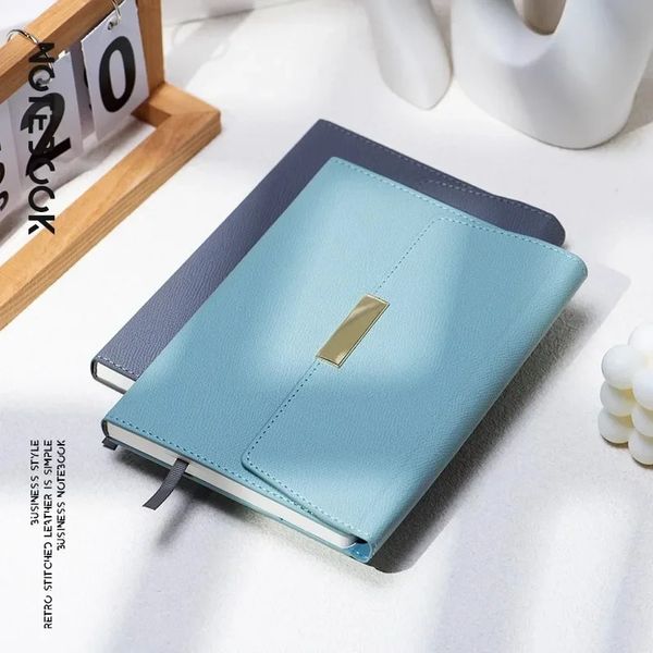 High-End A5 Magnetic Hard Shell Notebook For Corporate Gifts Customizable Business Supplies For Gift 250103