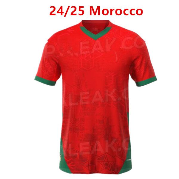 2024-2025 Moroccan soccer jerseys HAKIMI Maillot marocain ZIYECH EN-NESYRI football shirts men kids kit HARIT SAISS IDRISSI BOUFAL jersey Ma