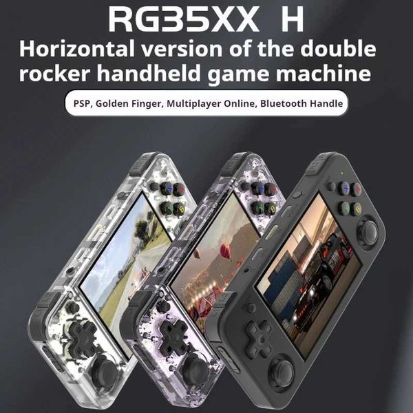 2024 New Rg35xx H 10k+ Game 3.5-Inch Ips Hd Sn Side Scrolling Retro Portable Open-Source Handheld Arcade Controller GamesXJ250211
