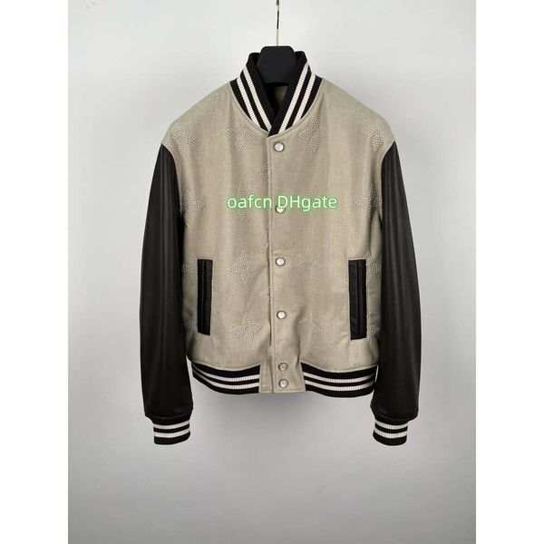 Men&#039;s plus size outerwear waterproof quick drying thin leather windbreaker hooded sweatshirt sunscreen jacket bead logo wool cowhide ba