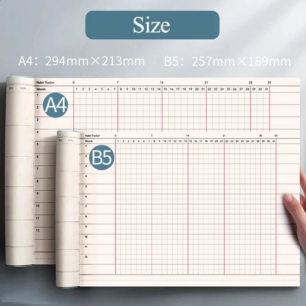 Monthly Weekly Schedule Notebook Memo Todolist Plan Information Planner Budget Book Time Management Agenda 240910