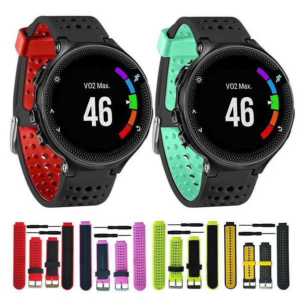 New Arrival Silicone Wahband with 235 0 230 620 630 735XT and disassembly tool for Gin Forerunner smart Wah with accessories Z241115